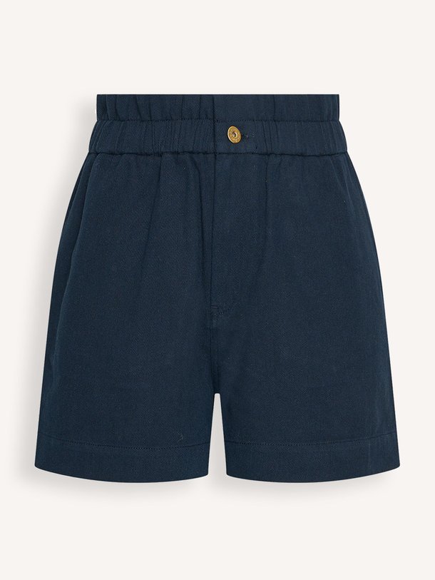 Ontdek de Leon katoenen short van By-Bar in de kleur Donkerblauw bij Orangebag. Op werkdagen voor 21:45 besteld, morgen in huis.