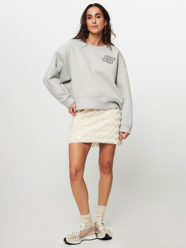 Ontdek de Moraine geweven mesh rok met pailletten van Munthe in de kleur crème bij Orangebag. Op werkdagen voor 21:45 besteld, morgen in huis.