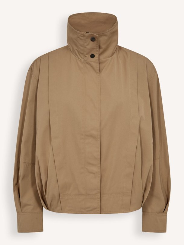 Ontdek de Francis katoenmix jack van Co'Couture in de kleur Zand bij Orangebag. Op werkdagen voor 21:45 besteld, morgen in huis.