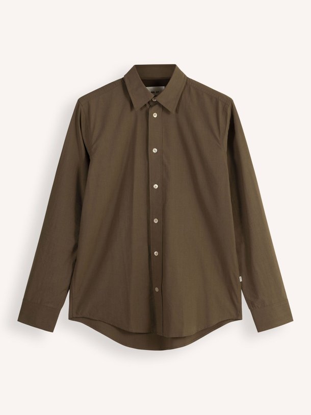 Ontdek de Colby lyocell/katoenmix overhemd van NN.07 in de kleur army bij Orangebag. Op werkdagen voor 21:45 besteld, morgen in huis.