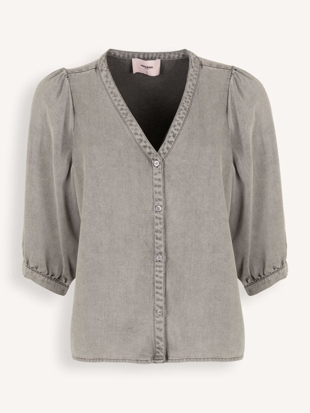 Ontdek de Basha, tencel blouse van Freebird bij Orangebag. Op werkdagen voor 21:45 besteld, morgen in huis.