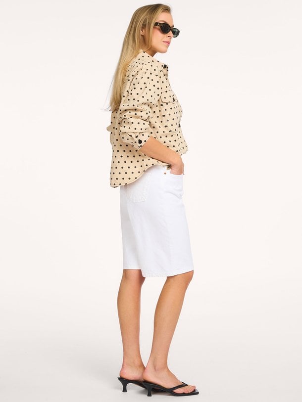 Co'Couture Diddi katoenen blouse met stippen - Beige Ontdek de Diddi katoenen blouse met stippen van Co'Couture in de kleur Beige bij Orangebag. Op werkdagen voor 21:45 besteld, morgen in huis.