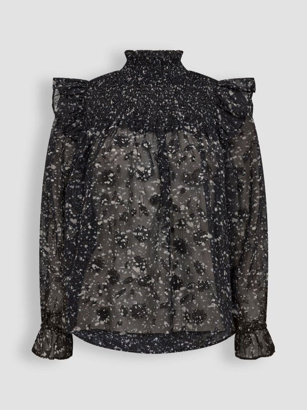 Ontdek de Snowdrift geweven top met print van Co'Couture in de kleur zwart bij Orangebag. Op werkdagen voor 21:45 besteld, morgen in huis.