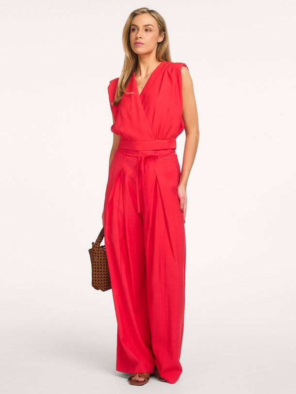 Ontdek de Julio viscosemix broek van Suncoo in de kleur Rood bij Orangebag. Op werkdagen voor 21:45 besteld, morgen in huis.