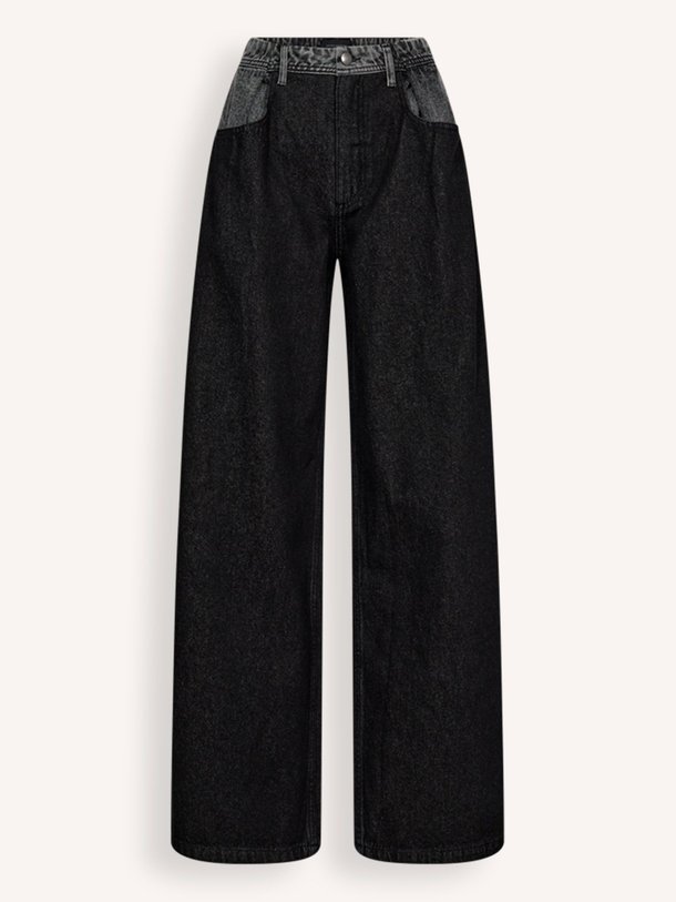 Ontdek de Charlee high waist wide leg jeans van Copenhagen Muse in de kleur donkergrijs bij Orangebag. Op werkdagen voor 21:45 besteld, morgen in huis.