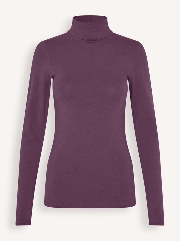 Ontdek de Tanner katoenmix top met col van Modstrom in de kleur Aubergine bij Orangebag. Op werkdagen voor 21:45 besteld, morgen in huis.
