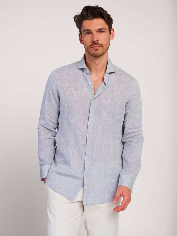 Ontdek de Linnen overhemd van Profuomo in de kleur groen bij Orangebag. Op werkdagen voor 21:45 besteld, morgen in huis.