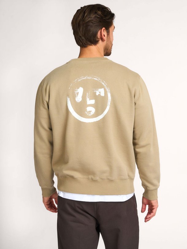 Ontdek de Organic cotton logo sweater van OLAF in de kleur Groen/bruin bij Orangebag. Op werkdagen voor 21:45 besteld, morgen in huis.