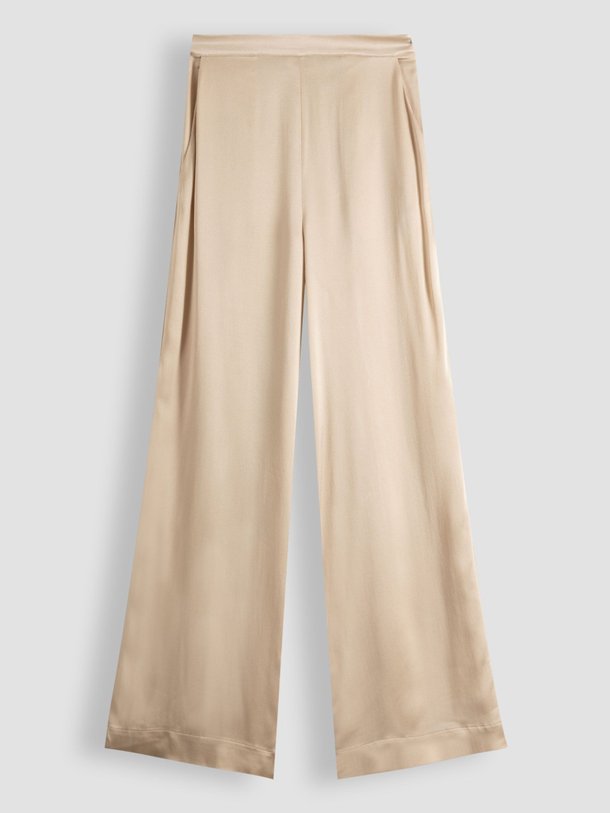 Ontdek de Zijdemix broek van Semicouture in de kleur zand bij Orangebag. Op werkdagen voor 21:45 besteld, morgen in huis.