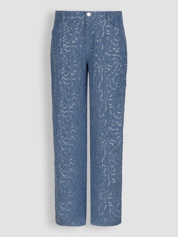 Ontdek de Phoebe high waist straight fit jeans van Dante 6 in de kleur blauw bij Orangebag. Op werkdagen voor 21:45 besteld, morgen in huis.