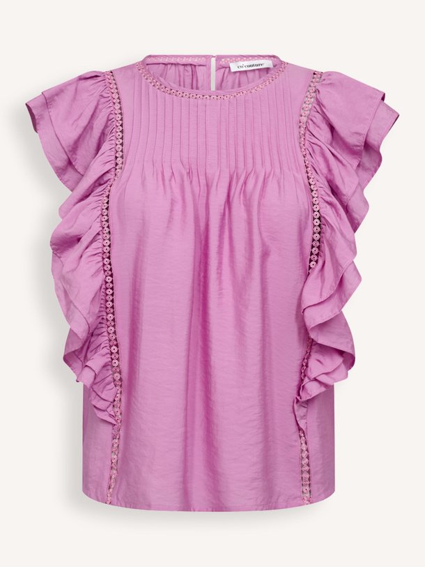 Ontdek de Callum modalmix top van Co'Couture in de kleur roze bij Orangebag. Op werkdagen voor 21:45 besteld, morgen in huis.
