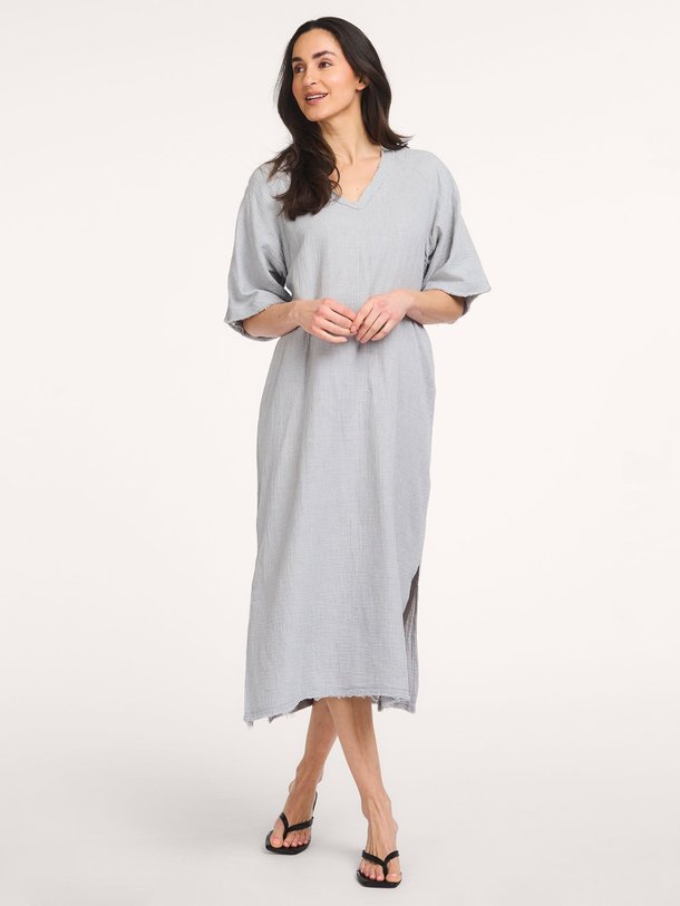 Ontdek de Fiji katoenen jurk met wafelstructuur van Sea Me Happy in de kleur Grijs bij Orangebag. Op werkdagen voor 21:45 besteld, morgen in huis.