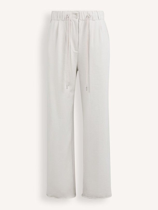 Ontdek de Katoenen broek van Yaya in de kleur Lichtgrijs bij Orangebag. Op werkdagen voor 21:45 besteld, morgen in huis.