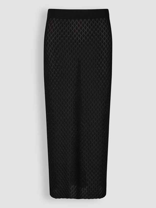 Ontdek de Gilly katoen/zijdelmix opengewerkte rok van Second Female in de kleur zwart bij Orangebag. Op werkdagen voor 21:45 besteld, morgen in huis.