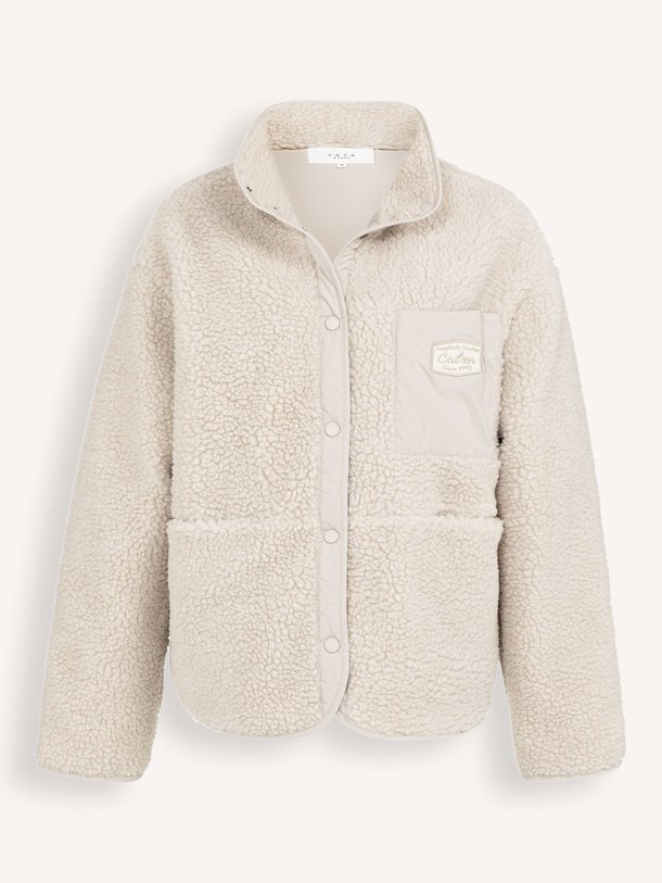 Ontdek de Geweven reversible teddy jack van Yaya in de kleur Lichtgrijs bij Orangebag. Op werkdagen voor 21:45 besteld, morgen in huis.