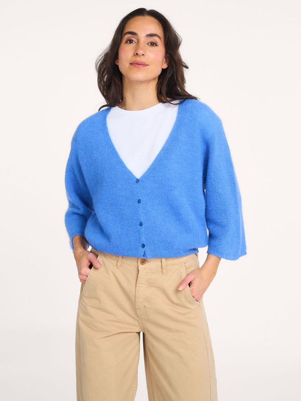 Ontdek de Indra alpacamix vest van By-Bar in de kleur Blauw bij Orangebag. Op werkdagen voor 21:45 besteld, morgen in huis.