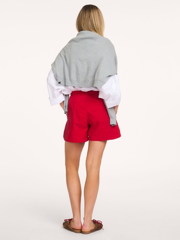 Ontdek de Lio geweven short van By-Bar in de kleur Rood bij Orangebag. Op werkdagen voor 21:45 besteld, morgen in huis.