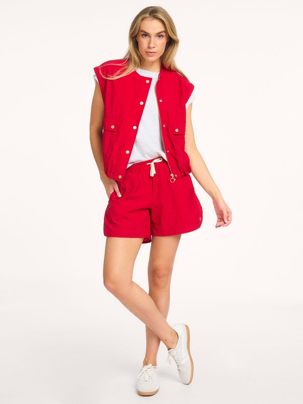 Ontdek de Lio geweven short van By-Bar in de kleur Rood bij Orangebag. Op werkdagen voor 21:45 besteld, morgen in huis.