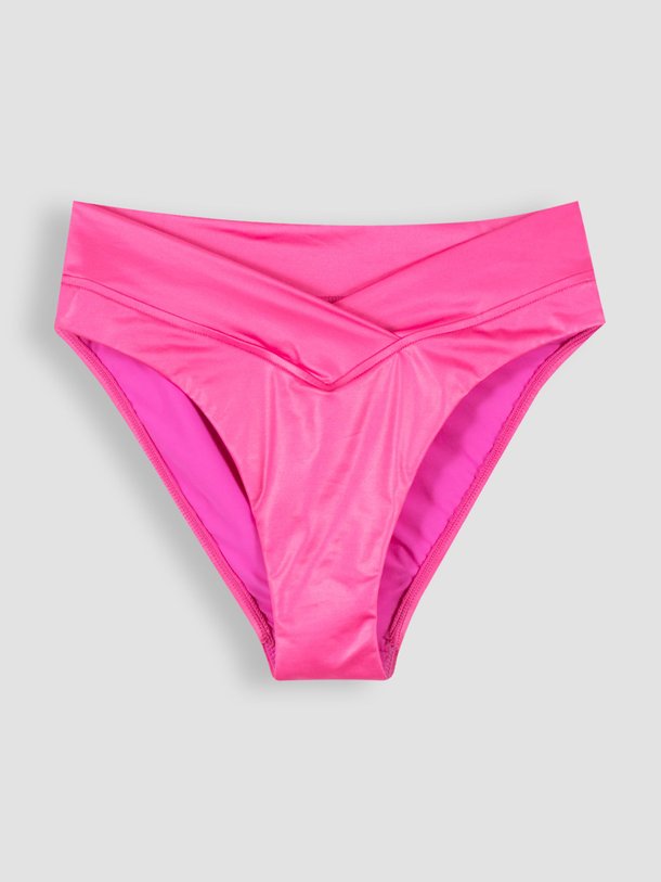 Ontdek de Soleil - V Front High Cut Pant van Seafolly in de kleur roze bij Orangebag. Op werkdagen voor 21:45 besteld, morgen in huis.