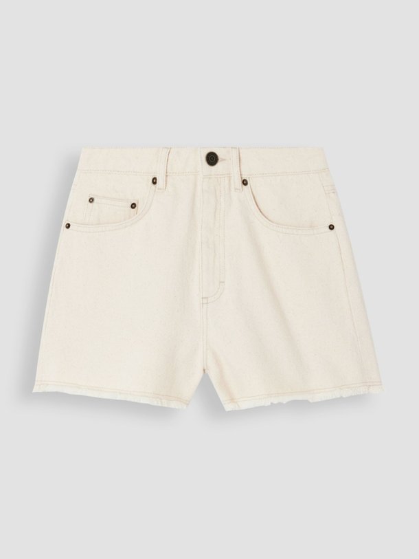 Ontdek de Tineborow high waist short van American Vintage in de kleur ecru bij Orangebag. Op werkdagen voor 21:45 besteld, morgen in huis.