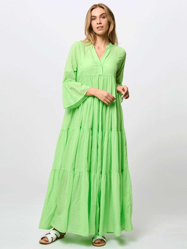 Ontdek de Manousia katoenen maxi jurk van Devotion in de kleur groen bij Orangebag. Op werkdagen voor 21:45 besteld, morgen in huis.