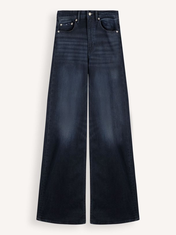 Denham Miku - High Waist Wide Leg Stretch Jeans - Donkerblauw Ontdek de Miku high waist wide leg stretch jeans van Denham in de kleur donkerblauw bij Orangebag. Op werkdagen voor 21:45 besteld, morgen in huis.