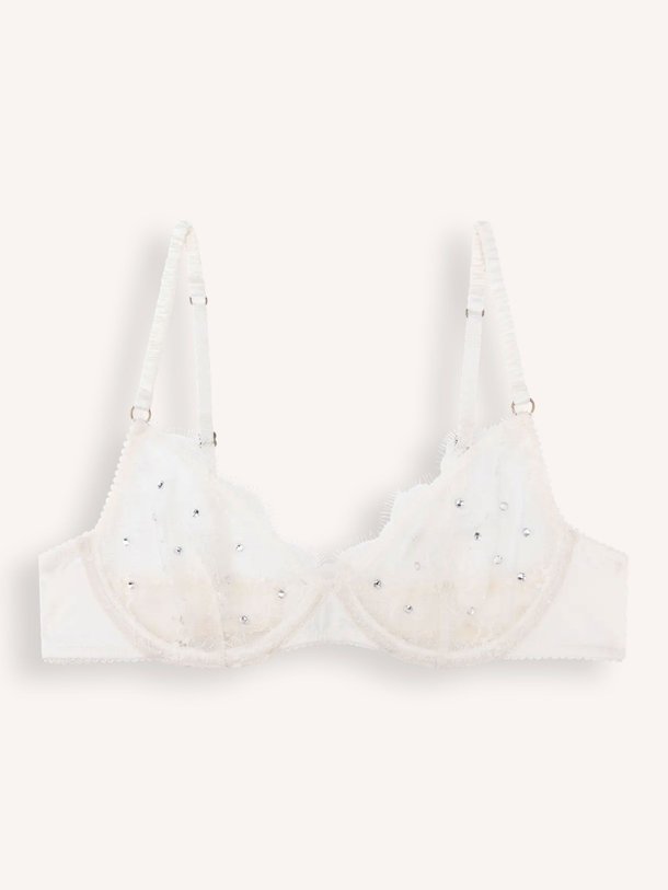 Ontdek de Romeo kanten beha met strass van Love Stories in de kleur off-white bij Orangebag. Op werkdagen voor 21:45 besteld, morgen in huis.