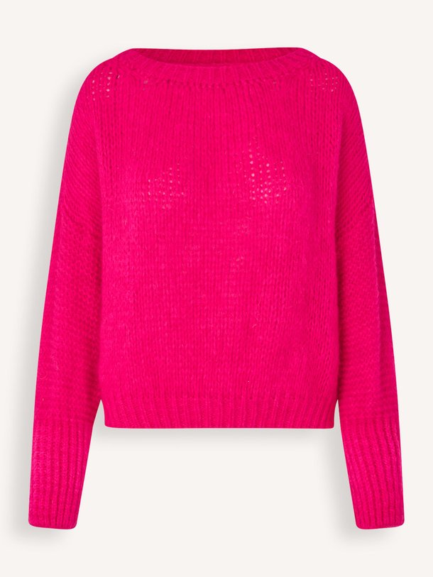 Ontdek de Isolde wolmix trui van Lollys Laundry in de kleur Fuchsia bij Orangebag. Op werkdagen voor 21:45 besteld, morgen in huis.