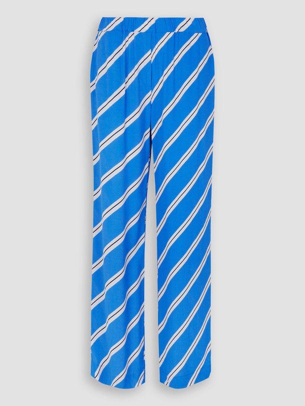 Ontdek de Cenni viscose broek met print van Modstrom in de kleur blauw bij Orangebag. Op werkdagen voor 21:45 besteld, morgen in huis.
