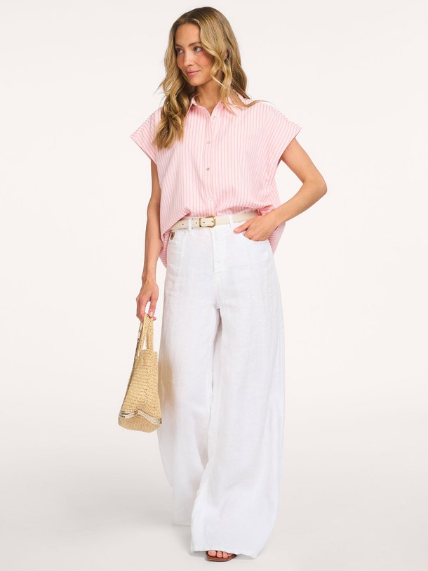 Ontdek de Cisoba katoenmix seersucker blouse van Ruby Tuesday in de kleur Roze bij Orangebag. Op werkdagen voor 21:45 besteld, morgen in huis.