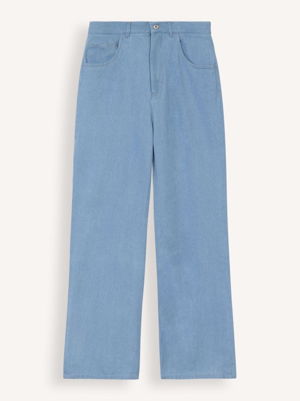 Ontdek de Donna mid waist loose fit jeans van Graumann in de kleur lichtblauw bij Orangebag. Op werkdagen voor 21:45 besteld, morgen in huis.