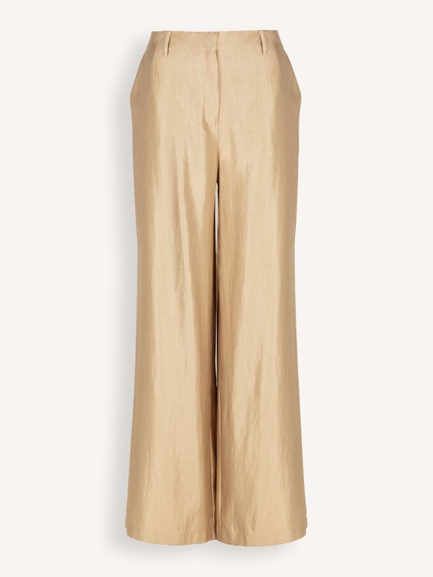Ontdek de Lolani viscosemix broek van Freebird in de kleur Goudkleur bij Orangebag. Op werkdagen voor 21:45 besteld, morgen in huis.