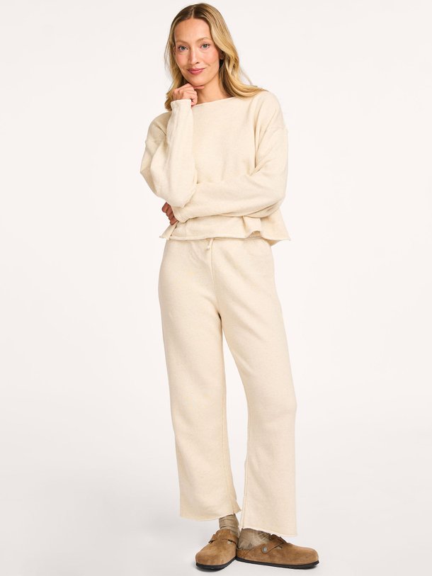 Ontdek de Itonay katoen/linnenmix gemêleerde joggingbroek van American Vintage in de kleur ecru bij Orangebag. Op werkdagen voor 21:45 besteld, morgen in huis.