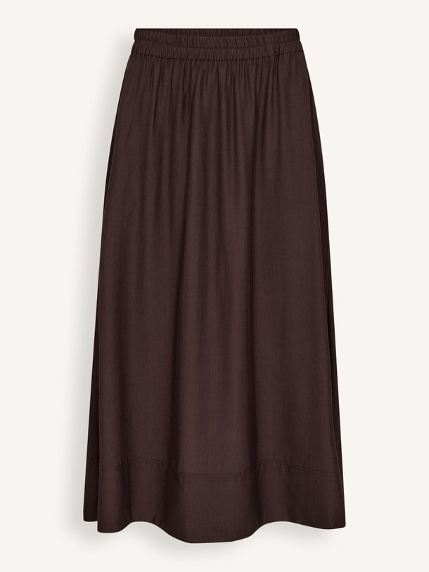 Co'Couture Sunrise viscosemix rok - Donkerbruin Ontdek de Sunrise viscosemix rok van Co'Couture in de kleur Donkerbruin bij Orangebag. Op werkdagen voor 21:45 besteld, morgen in huis.
