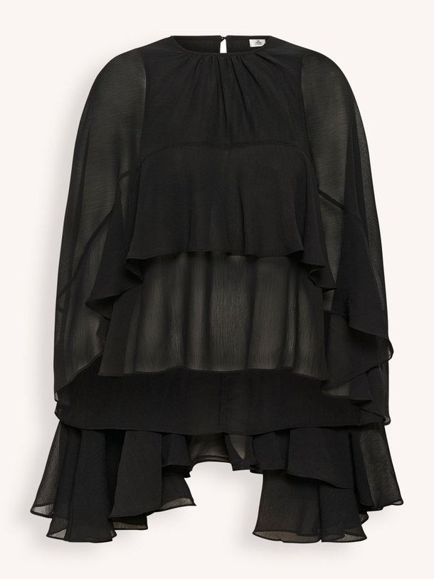 Ontdek de Erica geweven blouse van Karen By Simonsen in de kleur Zwart bij Orangebag. Op werkdagen voor 21:45 besteld, morgen in huis.