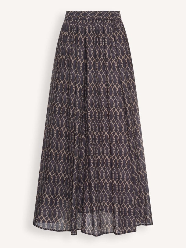 Ontdek de Ruby oganic cotton rok met print van By-Bar in de kleur Antraciet bij Orangebag. Op werkdagen voor 21:45 besteld, morgen in huis.