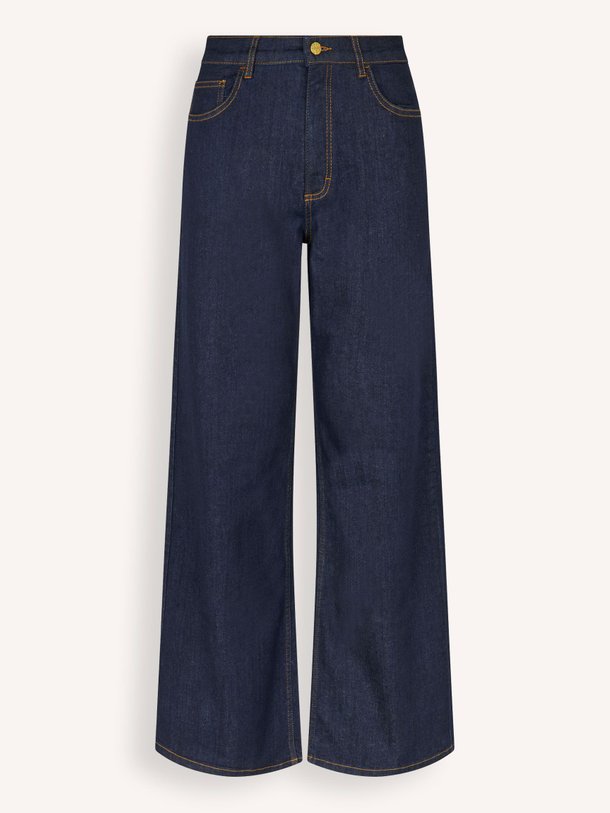 Ontdek de Nicette high waist wide leg jeans van Baum und Pferdgarten in de kleur donkerblauw bij Orangebag. Op werkdagen voor 21:45 besteld, morgen in huis.