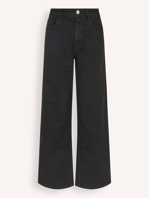 Ontdek de Nicette high waist wide leg stretch jeans van Baum und Pferdgarten in de kleur zwart bij Orangebag. Op werkdagen voor 21:45 besteld, morgen in huis.