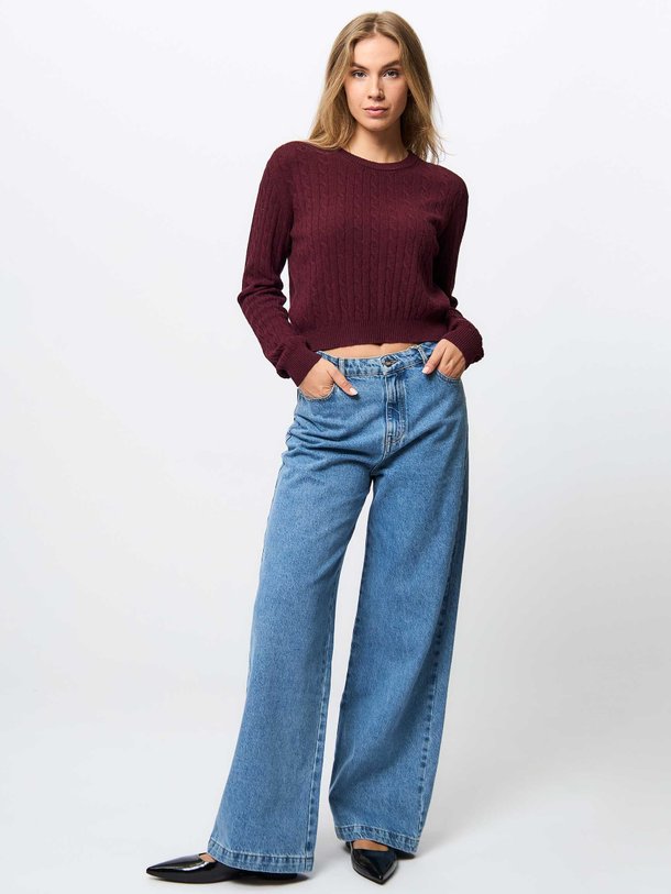 Ontdek de Star denim mid waist wide leg jeans van Alchemist in de kleur blauw bij Orangebag. Op werkdagen voor 21:45 besteld, morgen in huis.