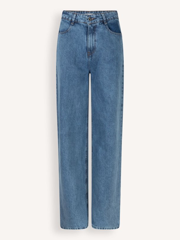 Ontdek de Star denim mid waist wide leg jeans van Alchemist in de kleur blauw bij Orangebag. Op werkdagen voor 21:45 besteld, morgen in huis.