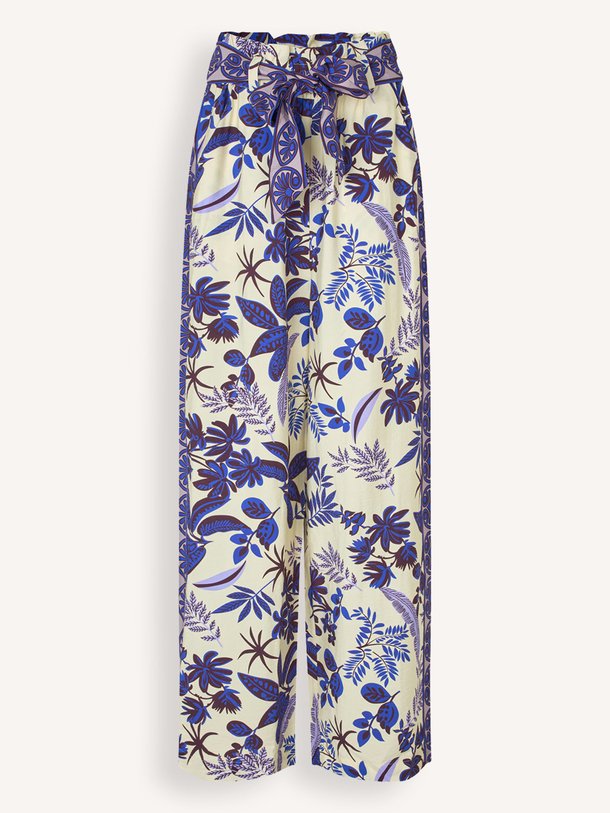 Ontdek de Vicky viscosemix broek met dessin van Lollys Laundry in de kleur Paars bij Orangebag. Op werkdagen voor 21:45 besteld, morgen in huis.
