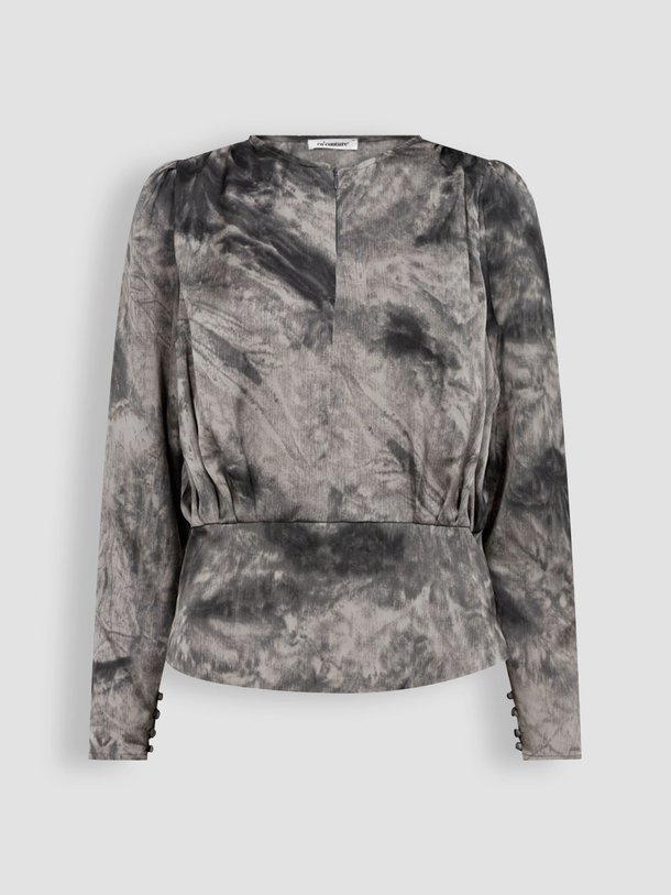 Ontdek de Flake viscose top met print van Co'Couture in de kleur grijs bij Orangebag. Op werkdagen voor 21:45 besteld, morgen in huis.