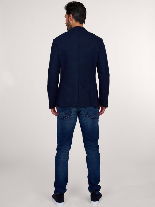 Ontdek de Hanry wol/viscosemix blazer van Boss in de kleur donkerblauw bij Orangebag. Op werkdagen voor 21:45 besteld, morgen in huis.