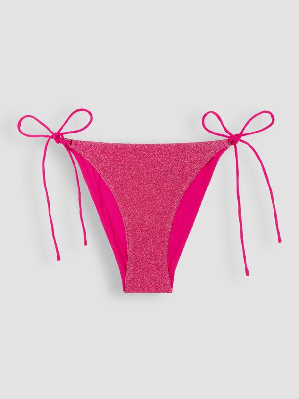 Ontdek de Tiny bikinislip met lurex van Love Stories in de kleur roze bij Orangebag. Op werkdagen voor 21:45 besteld, morgen in huis.