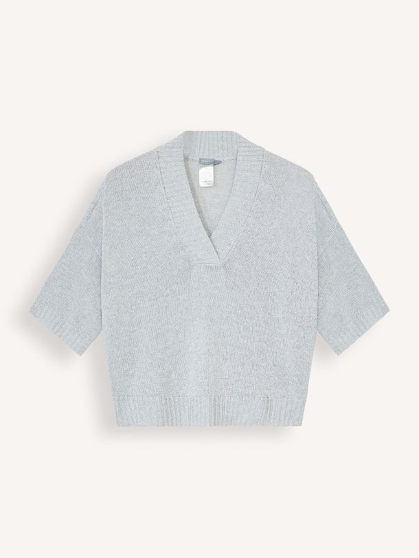 Ontdek de Viscosemix trui met lurex van No Man's Land in de kleur Zilverkleur bij Orangebag. Op werkdagen voor 21:45 besteld, morgen in huis.