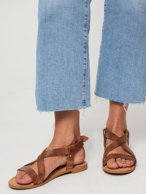 Ontdek de Laura lederen sandalen van Ivylee Copenhagen in de kleur bruin bij Orangebag. Op werkdagen voor 21:45 besteld, morgen in huis.