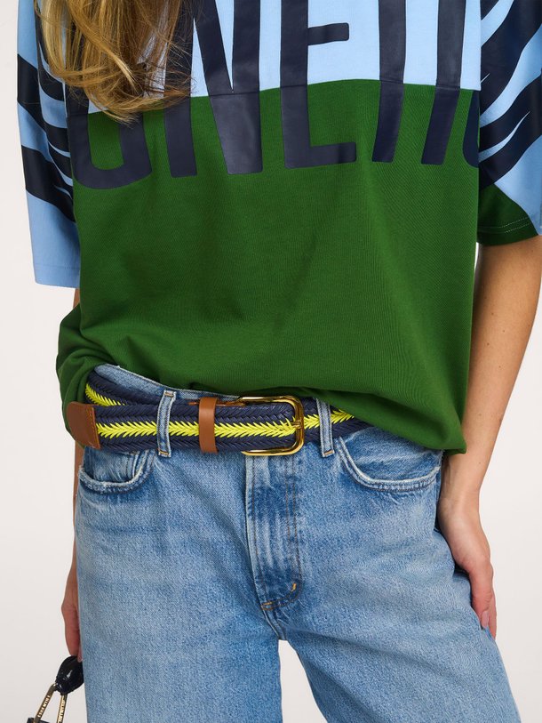 Ontdek de Jintonic gevlochten riem van Essentiel Antwerp in de kleur Donkerblauw bij Orangebag. Op werkdagen voor 21:45 besteld, morgen in huis.