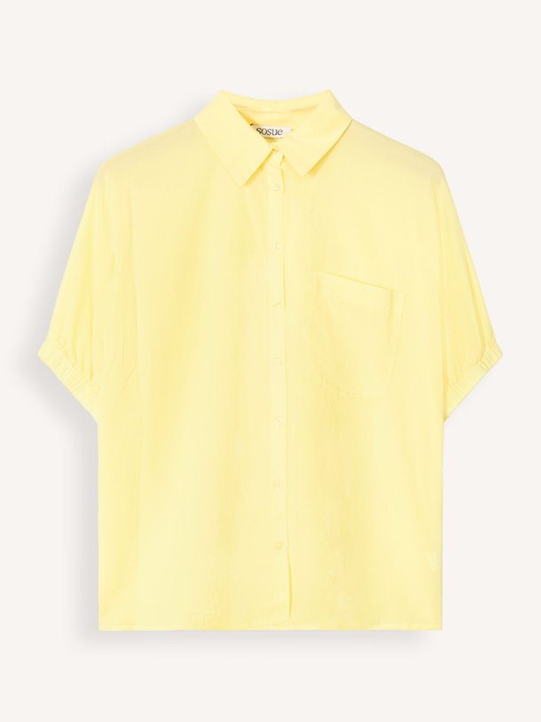 So Sue Cowboy katoenen blouse - Geel Ontdek de Cowboy katoenen blouse van So Sue in de kleur Geel bij Orangebag. Op werkdagen voor 21:45 besteld, morgen in huis.