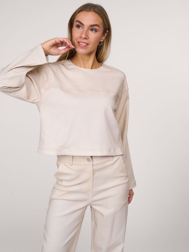 Ontdek de Anatolia viscosemix top met lurex van Frnch in de kleur champagne bij Orangebag. Op werkdagen voor 21:45 besteld, morgen in huis.