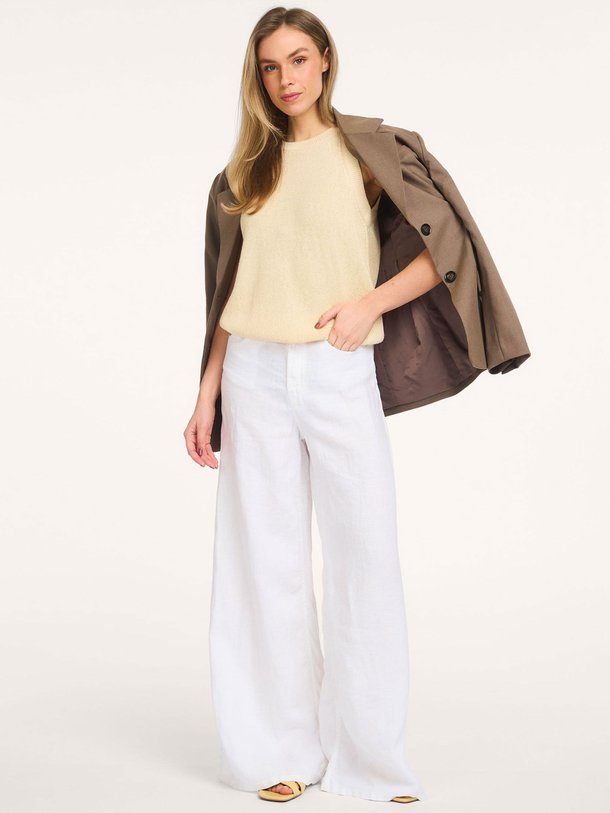 Ontdek de Dolly katoenmix top van Knit-ted in de kleur Lichtgeel bij Orangebag. Op werkdagen voor 21:45 besteld, morgen in huis.